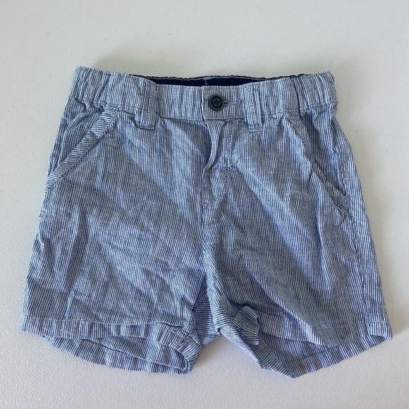 NWOT | H&M boy’s striped linen blend shorts — 2T‎ - Picture 1 of 6
